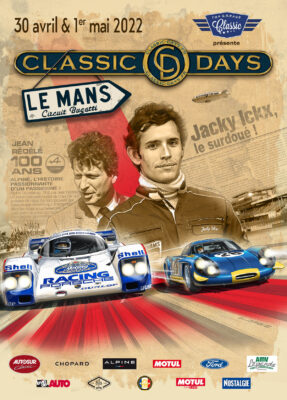Classic Days 2022; Circuit Bugatti, 30 avril et 1er mai 2022