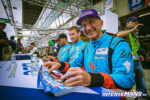Ben Keating lors de la séance d'autographes des 24 Heures du Mans 2022