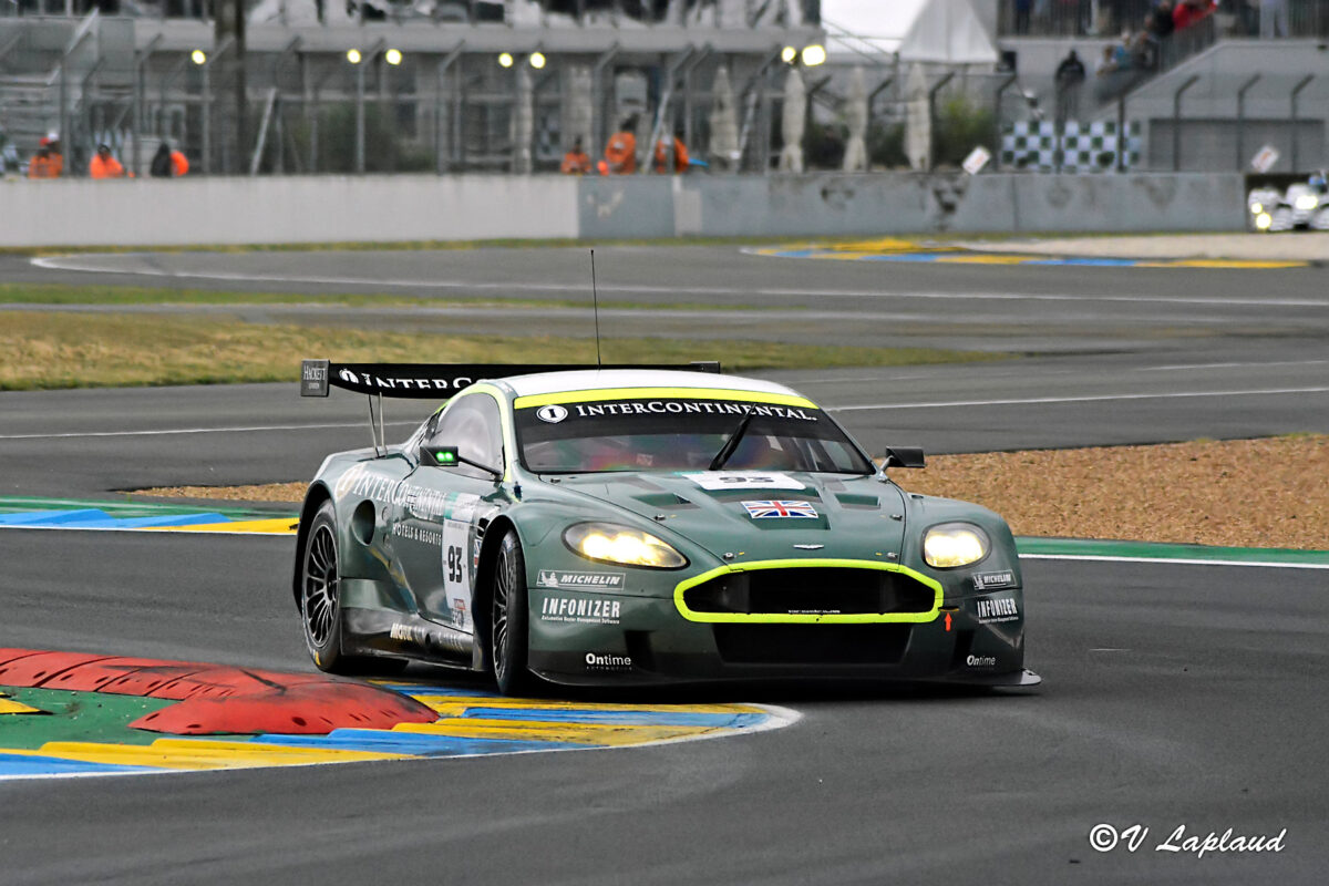 Darren Turner Aston Martin DBR9 Prodrive #10 Endurance Racing Legends Le Mans Classic 2023