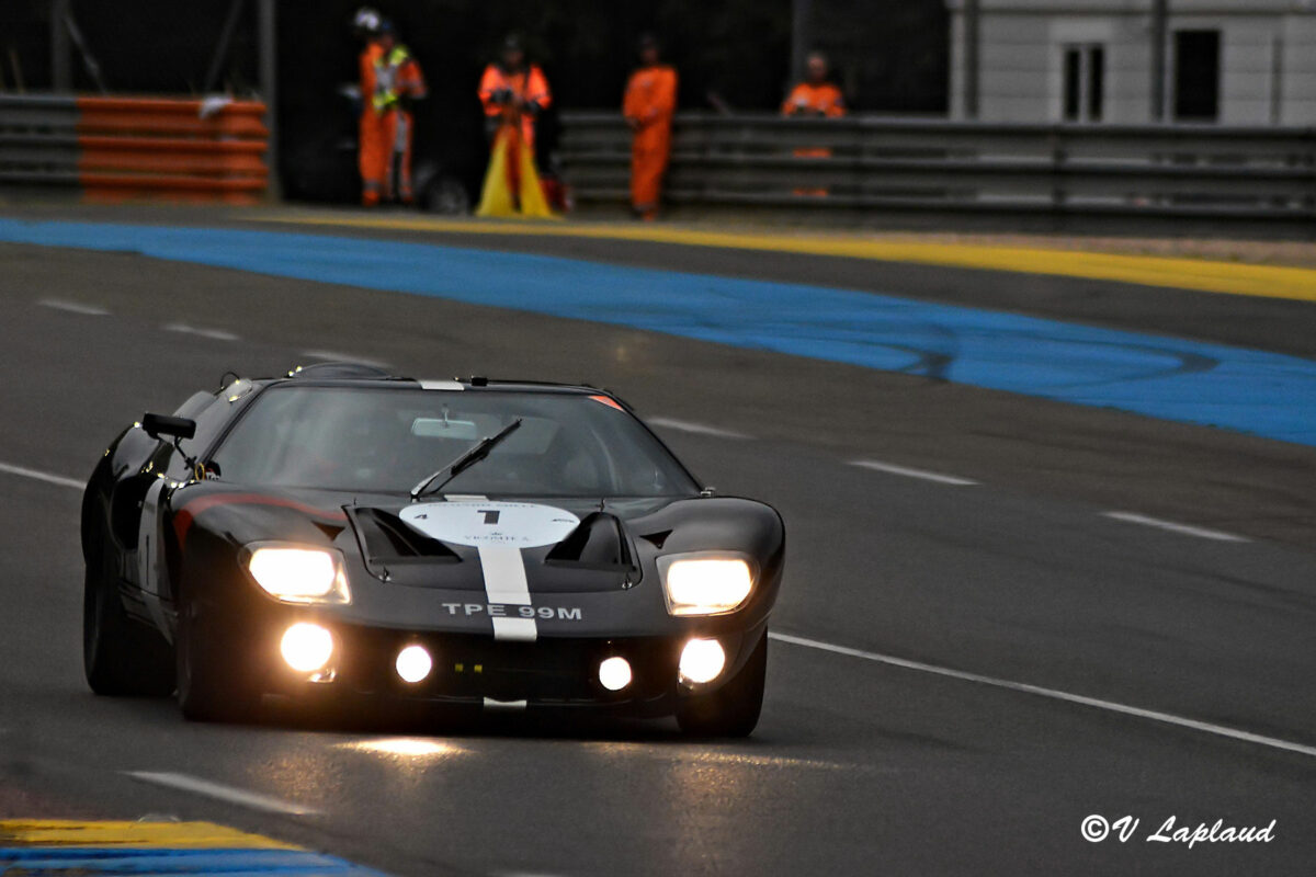 Eric Van de Poele Ford GT40 P/1109 Plateau 4 Le Mans Classic 2023