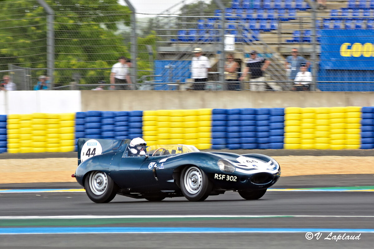 Christian Gläsel Jaguar type-D #XKD 504 Plateau 3 Le Mans Classic 2023