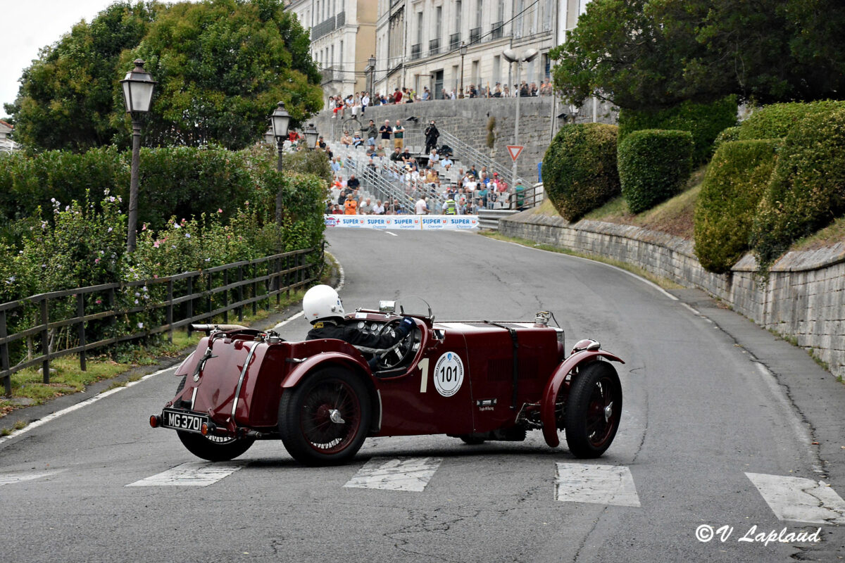 MG N Type Magnette Roger Tushingham Remparts d'Angoulême 2023.