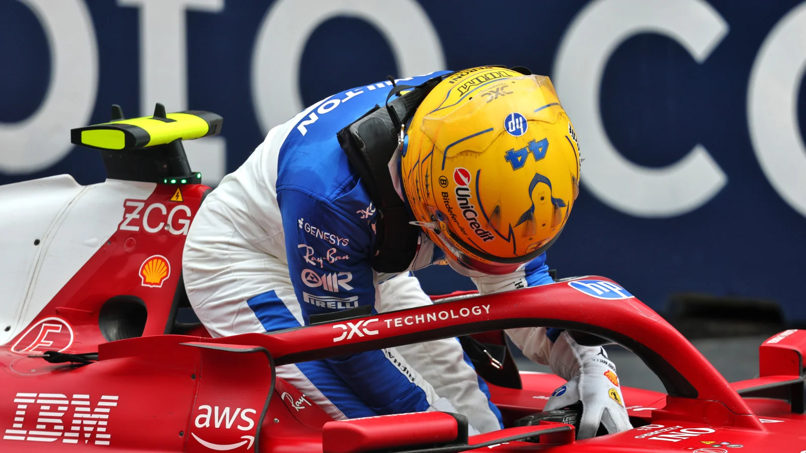 Lewis Hamilton has endured an inconsistent start to his spell with Ferrari