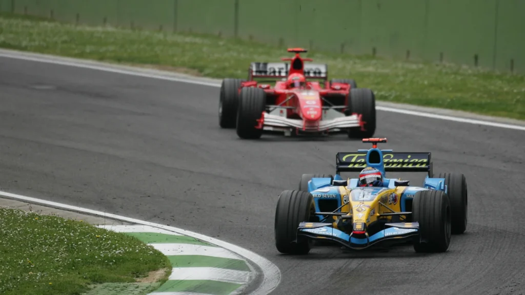 Fernando Alonso a concouru à Imola avant et après son interruption précédente