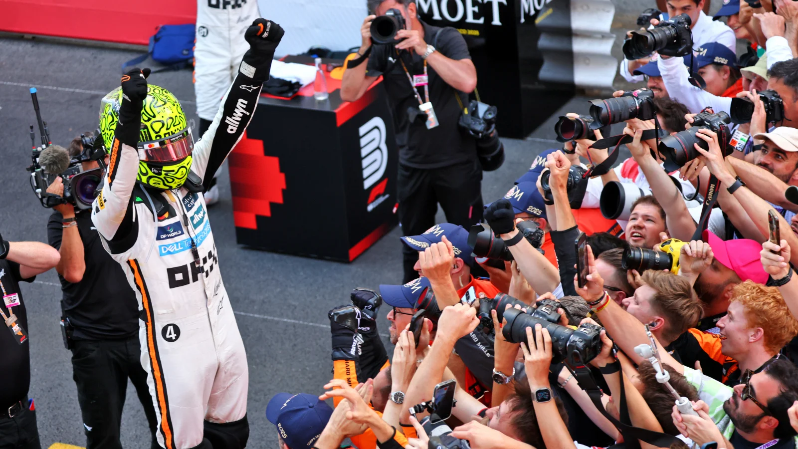 Lando Norris triumphed in Monaco for McLaren