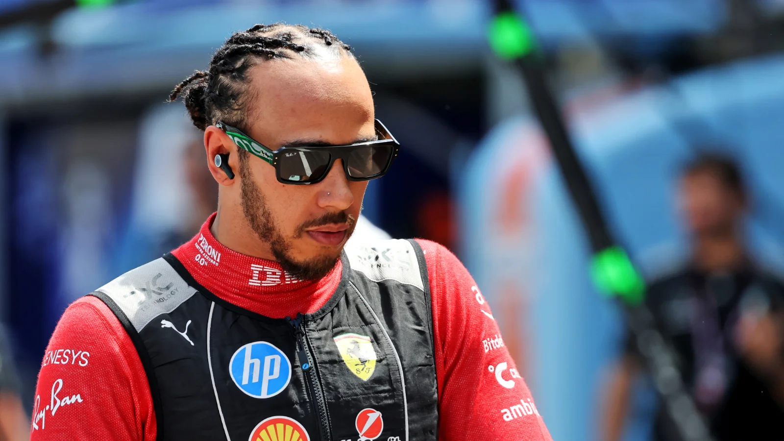 Ferrari denied there is tension between Lewis Hamilton and his race engineer
