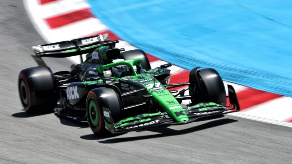 Nico Hulkenberg a produit une conduite remarquable au cinquième rang du GP espagnol