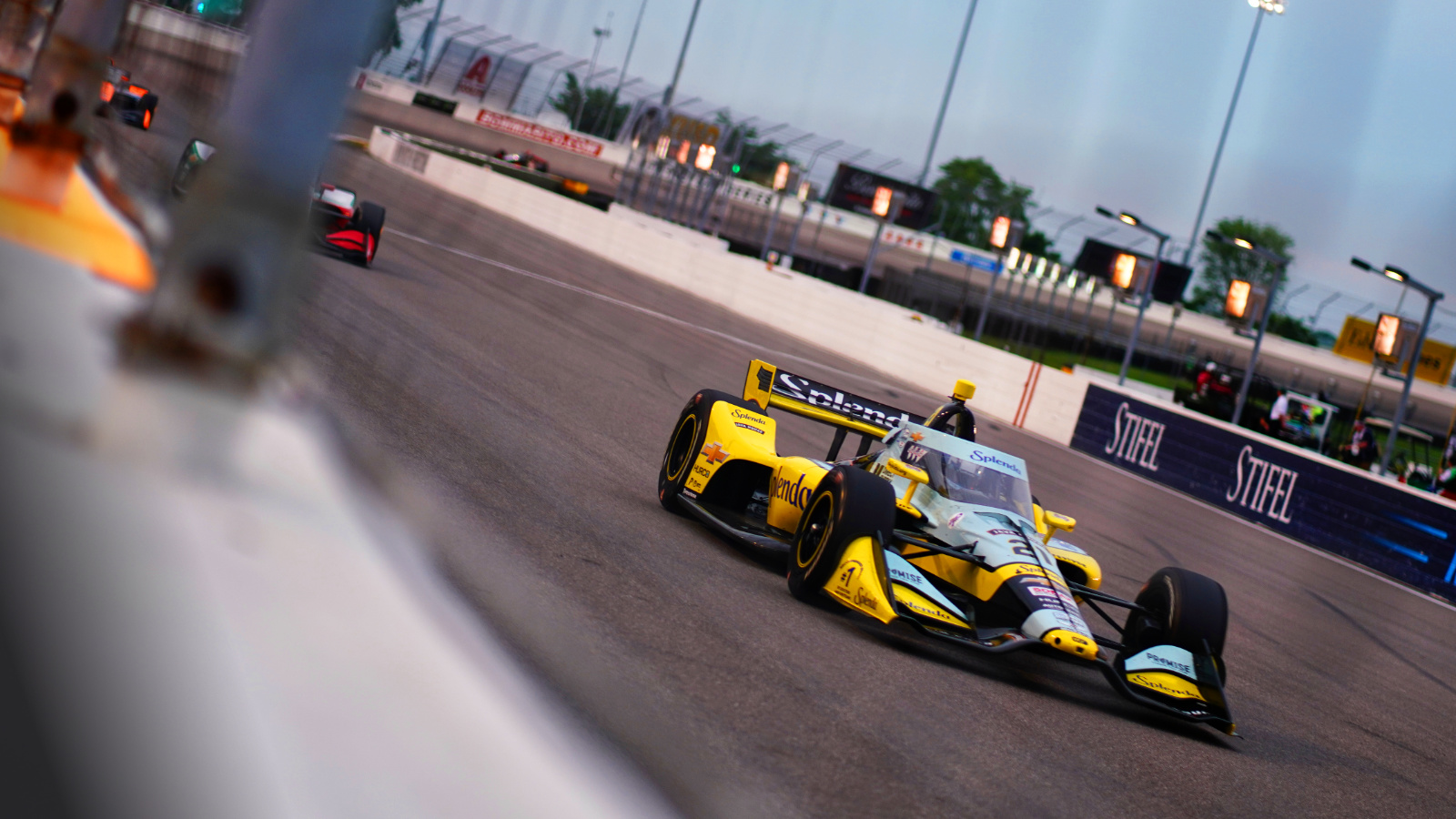 Rasmussen made the high line work as the charged to the front multiple times over. Photo: Kevin Dejewski