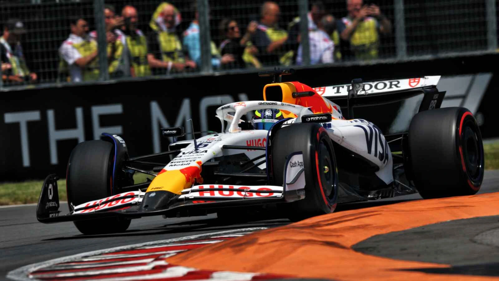Isack Hadjar reached Q3 during qualifying for the Canadian Grand Prix