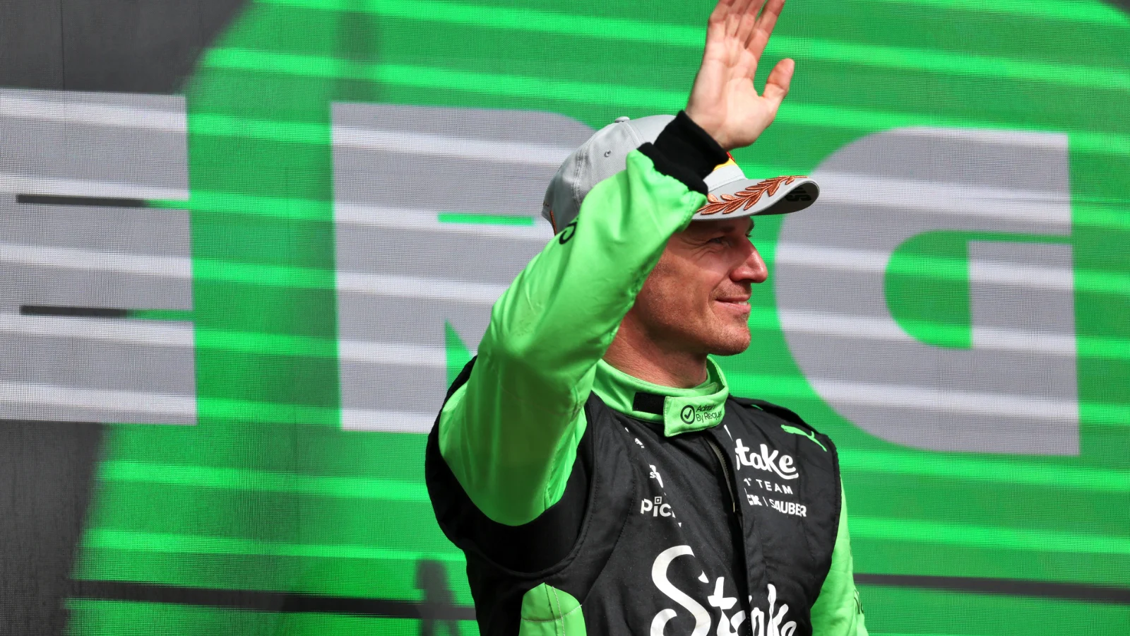 Nico Hulkenberg had his moment in the limelight at Silverstone