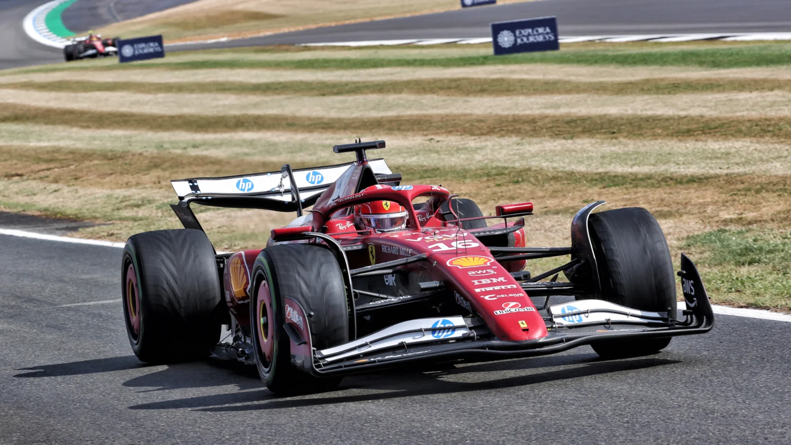 Charles Leclerc (MON) Ferrari SF-25. 06.07.2025. Formula 1 World Championship, Rd 12, British Grand Prix, Silverstone, England, Race Da