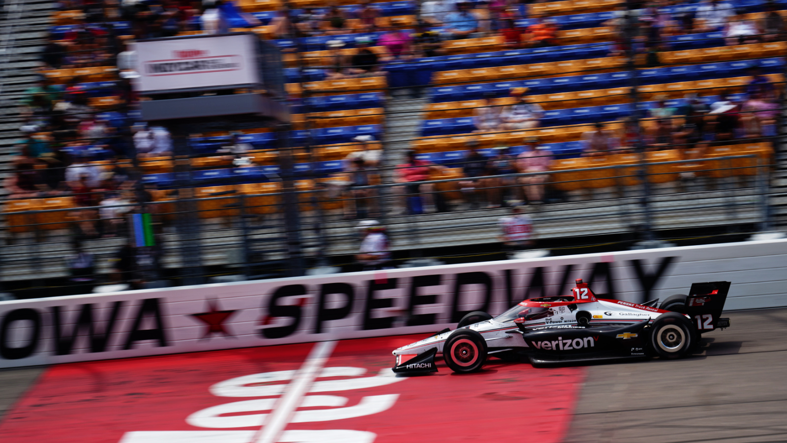 Power won the second race of the double-header weekend in 2024. Photo: Kevin Dejewski