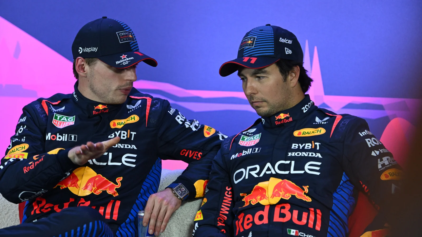 Max Verstappen has backed Sergio Perez