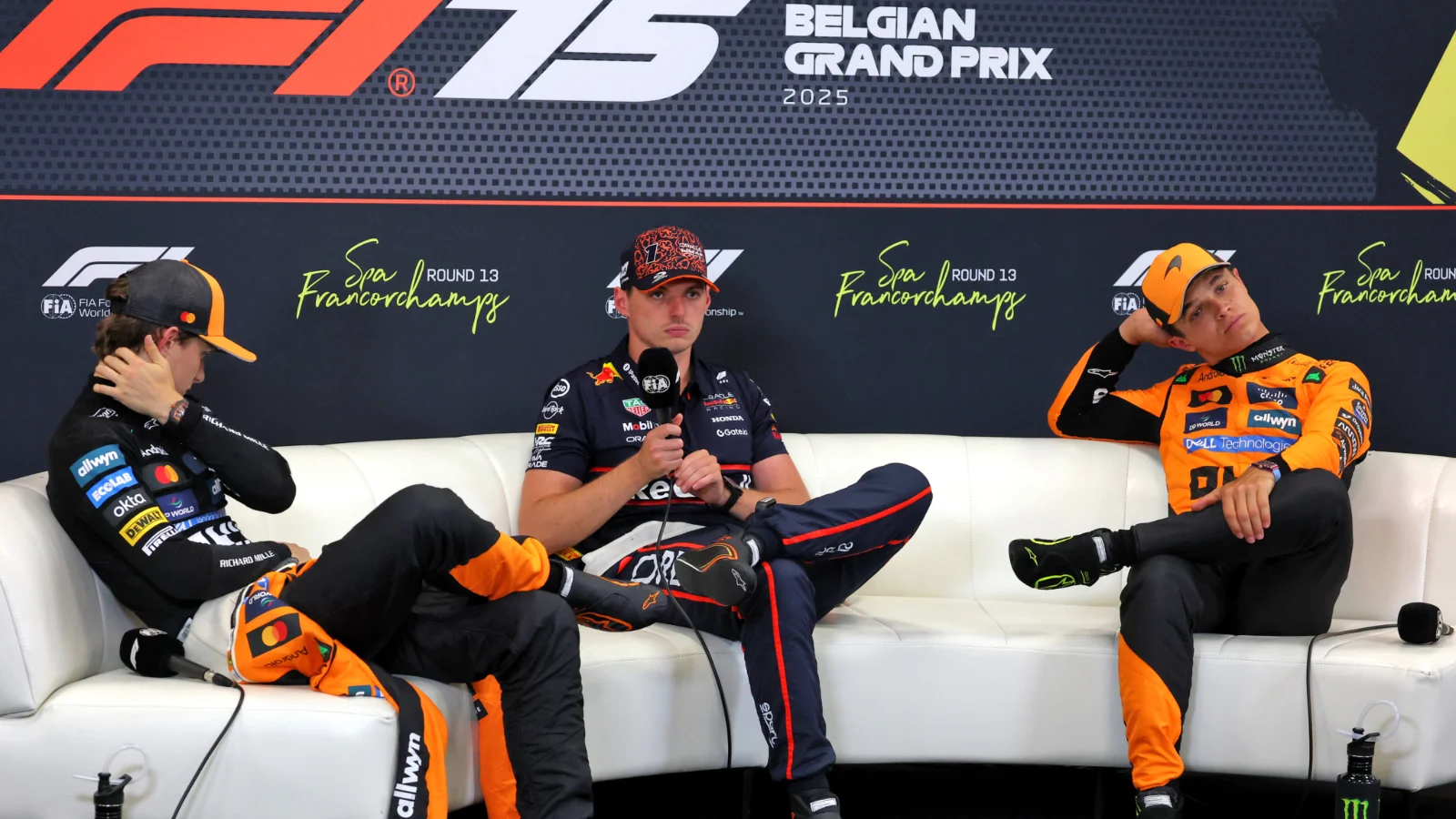 Despite languishing in the F1 championship, Max Verstappen still arises caution from those at McLaren