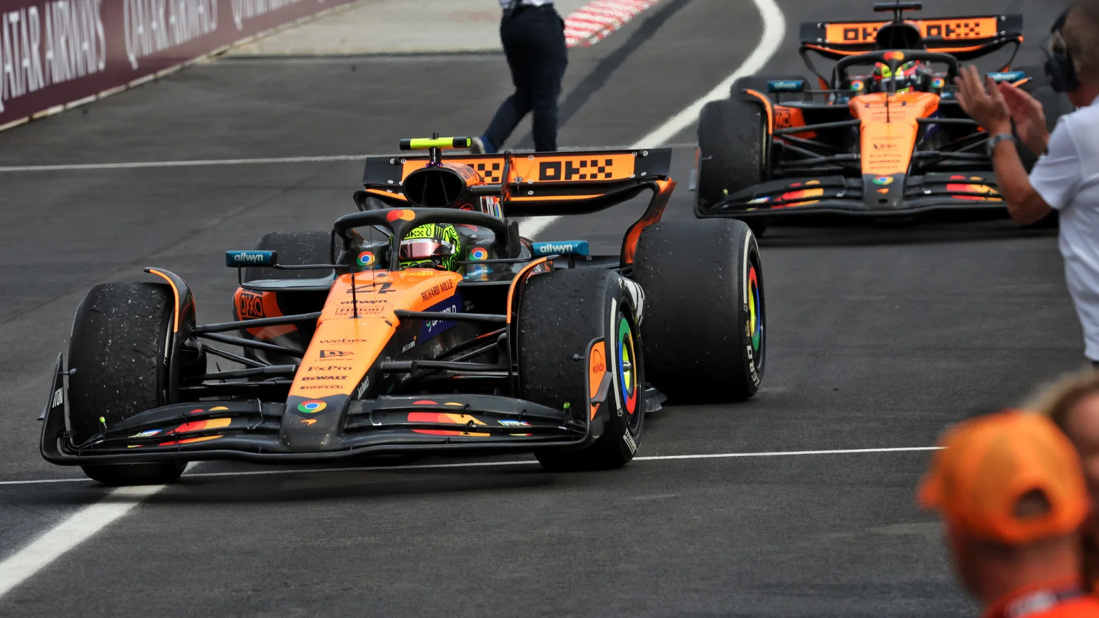 McLaren will continue to allow its drivers to run split strategies