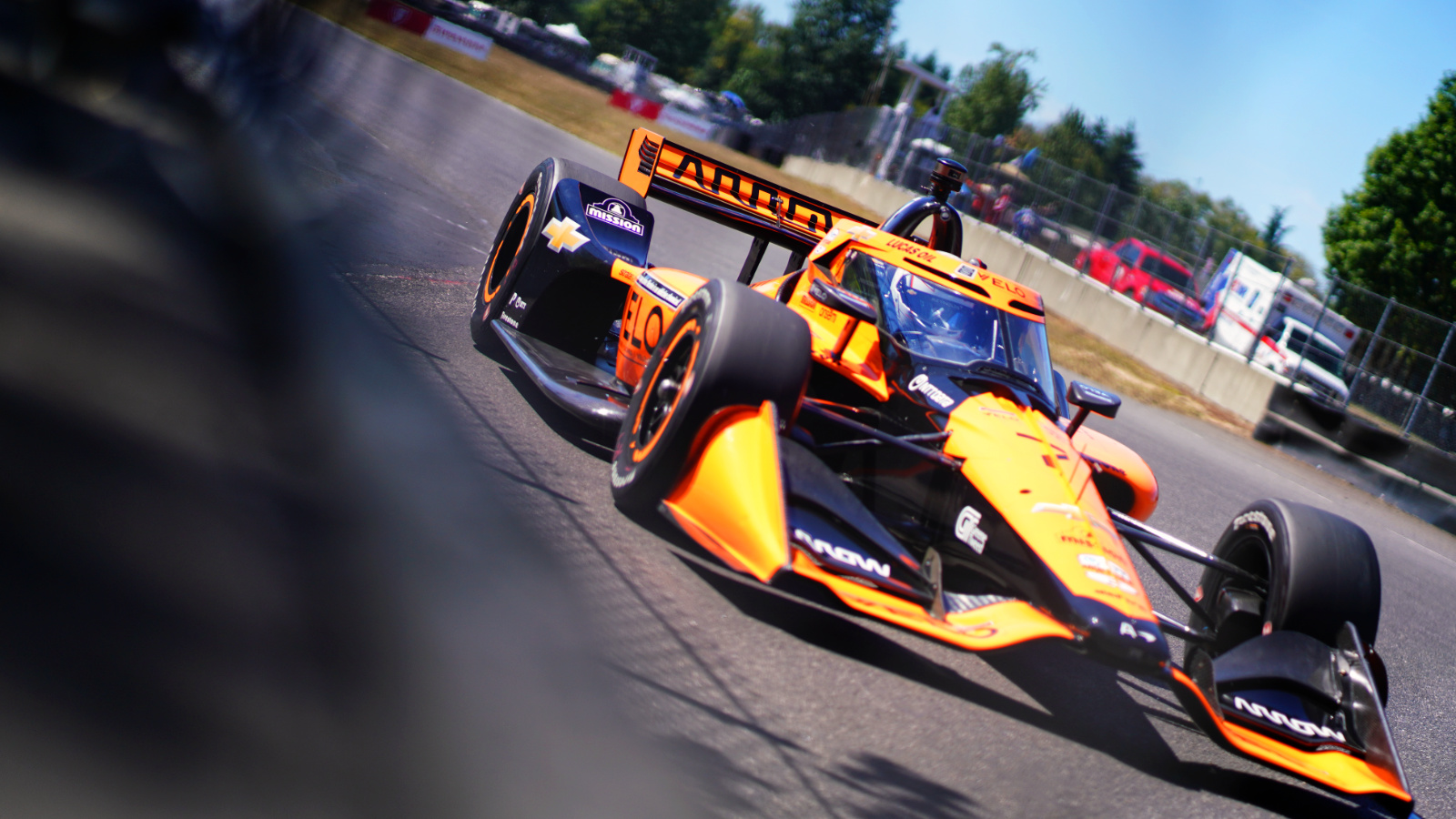 Lundgaard was quickest on the hard tire and the soft tire. Photo: Kevin Dejewski