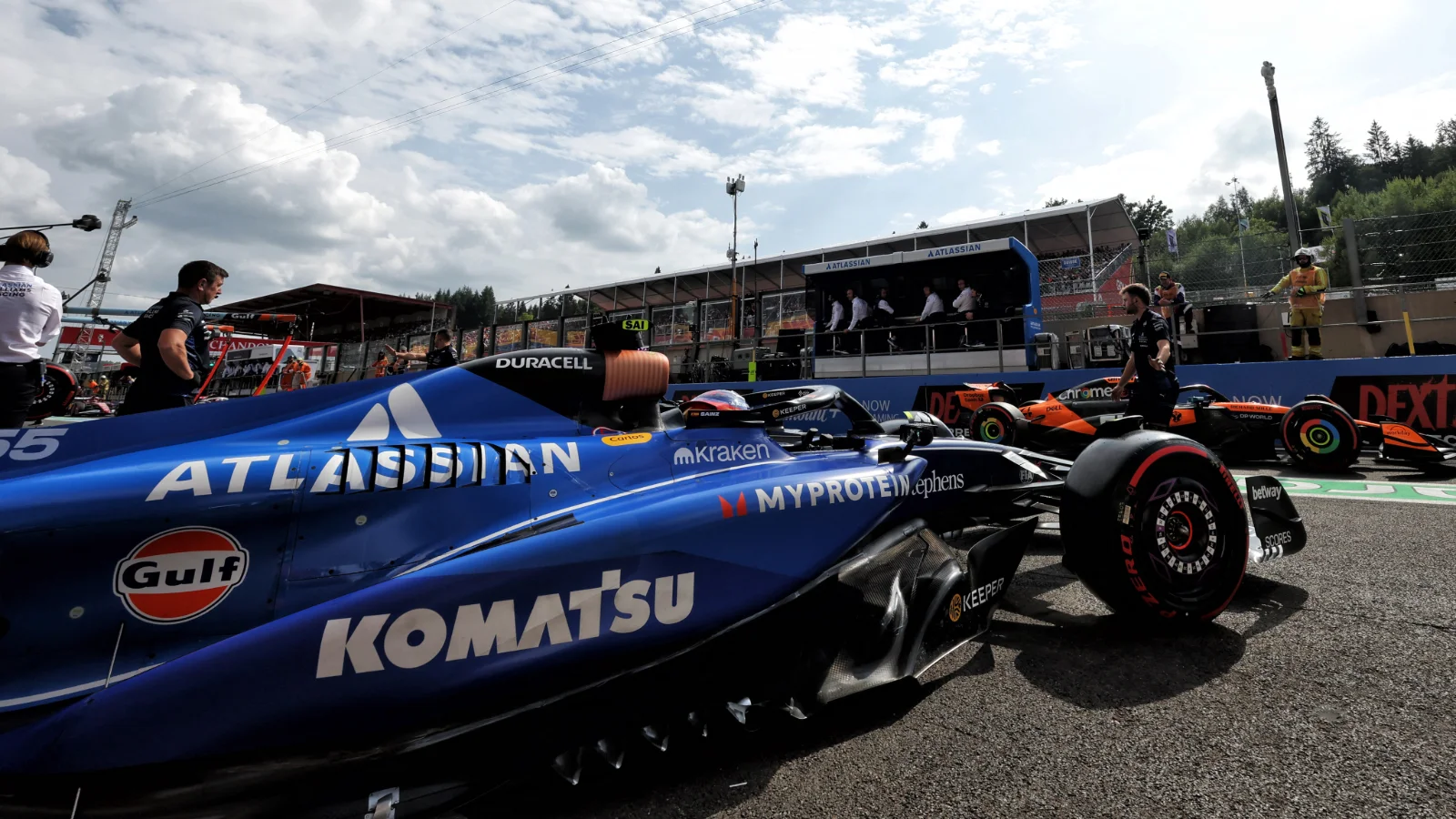 Williams has been impressed with McLaren