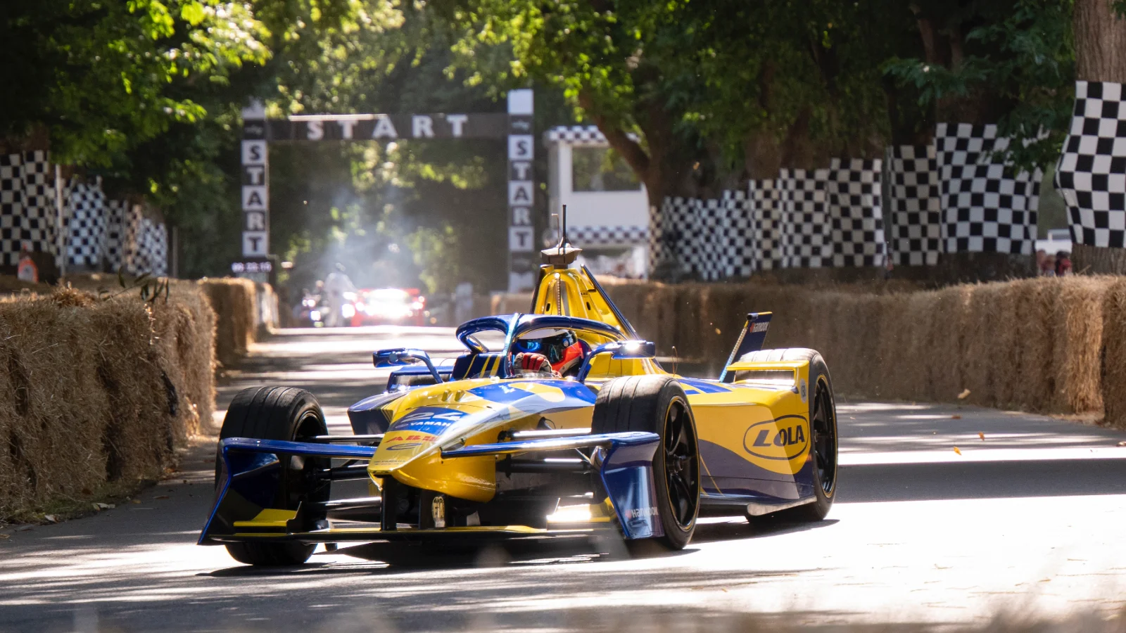 F1 legend Johnny Herbert has revealed how it felt to drive a Formula E car. Image: Matt Sills