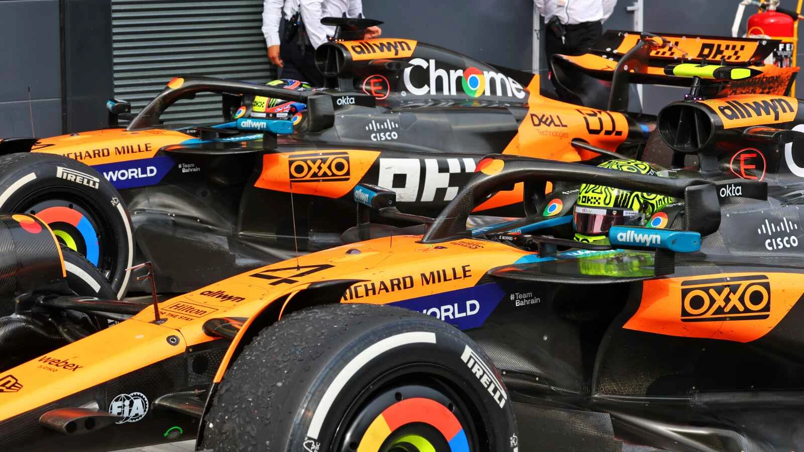 Lando Norris secured a fourth victory in a row for McLaren at the Hungaroring