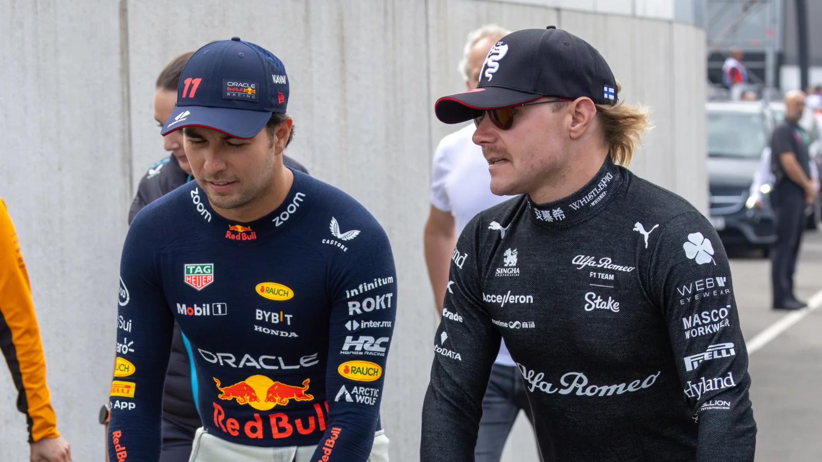 Valtteri Bottas and Sergio Perez were keen to convey their realism at the early stages of the Cadillac team