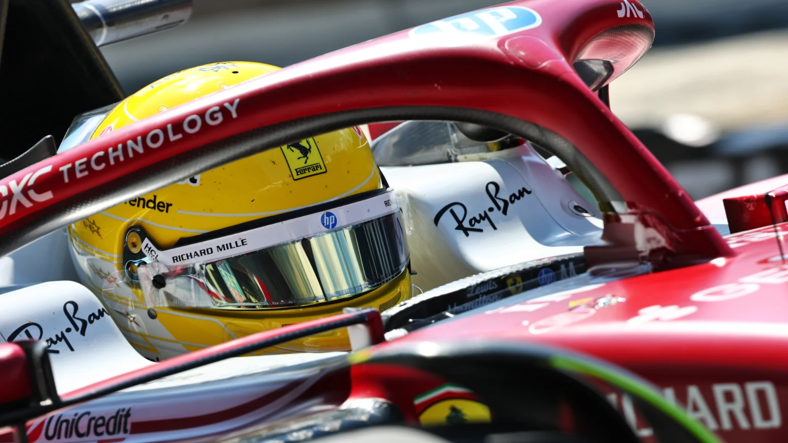 Ferrari opted not to challenge Lewis Hamilton