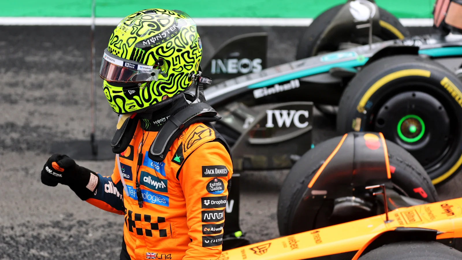 Lando Norris took victory in the F1 Brazil GP Sprint