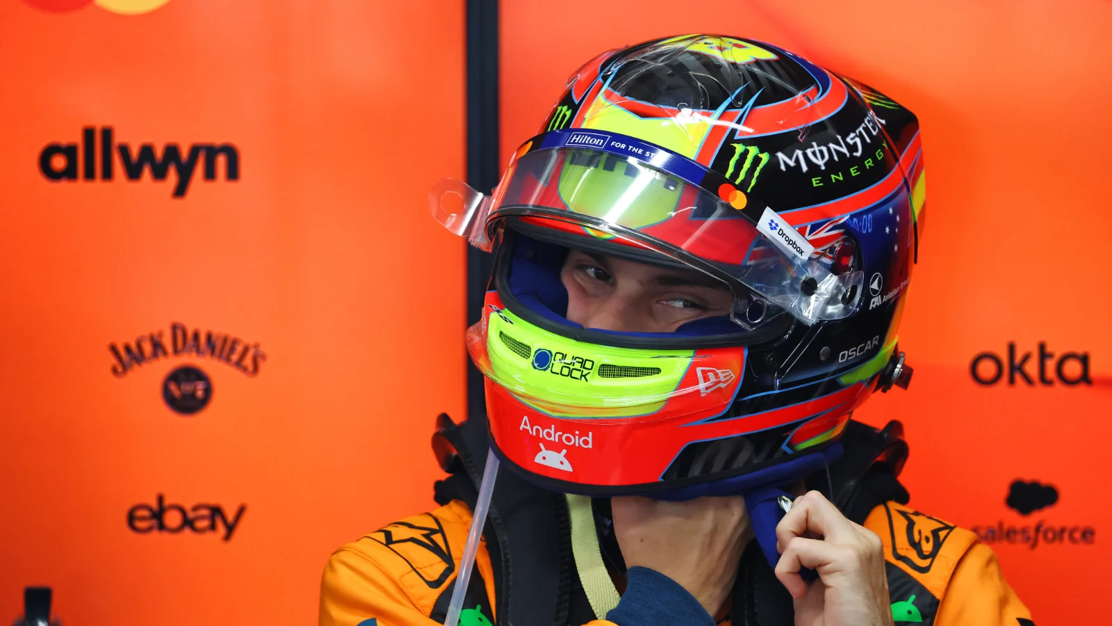Oscar Piastri has a 24-point deficit to team-mate Lando Norris
