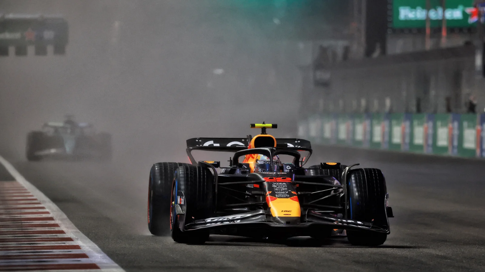 Yuki Tsunoda was eliminated in Q1 in Las Vegas