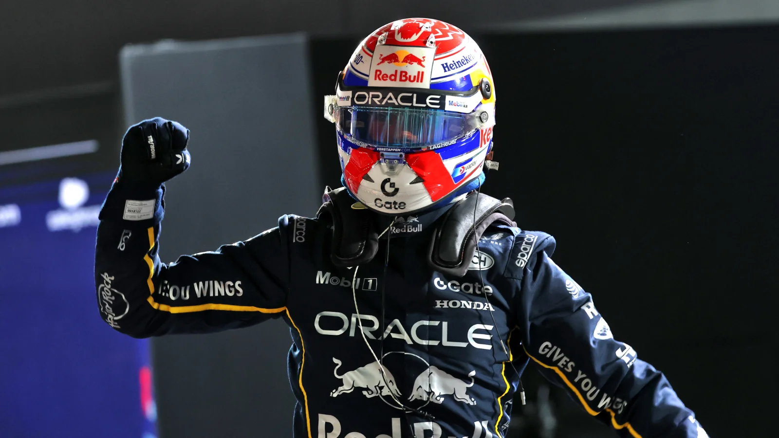 Max Verstappen took victory in the F1 Las Vegas GP