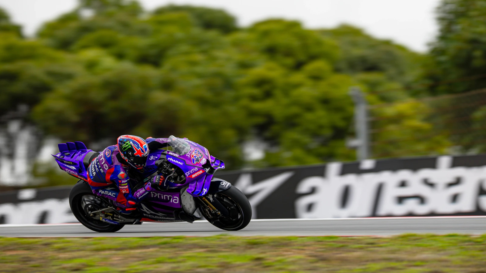 Jack Miller tops the timesheets in mixed opening Valencia MotoGP practice