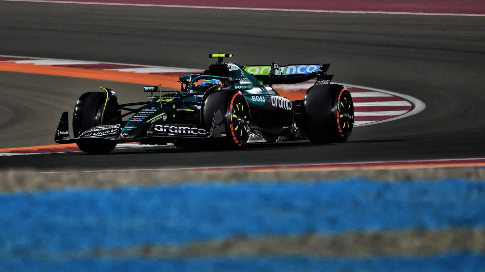 Fernando Alonso endured a spin that caught him out in Qatar