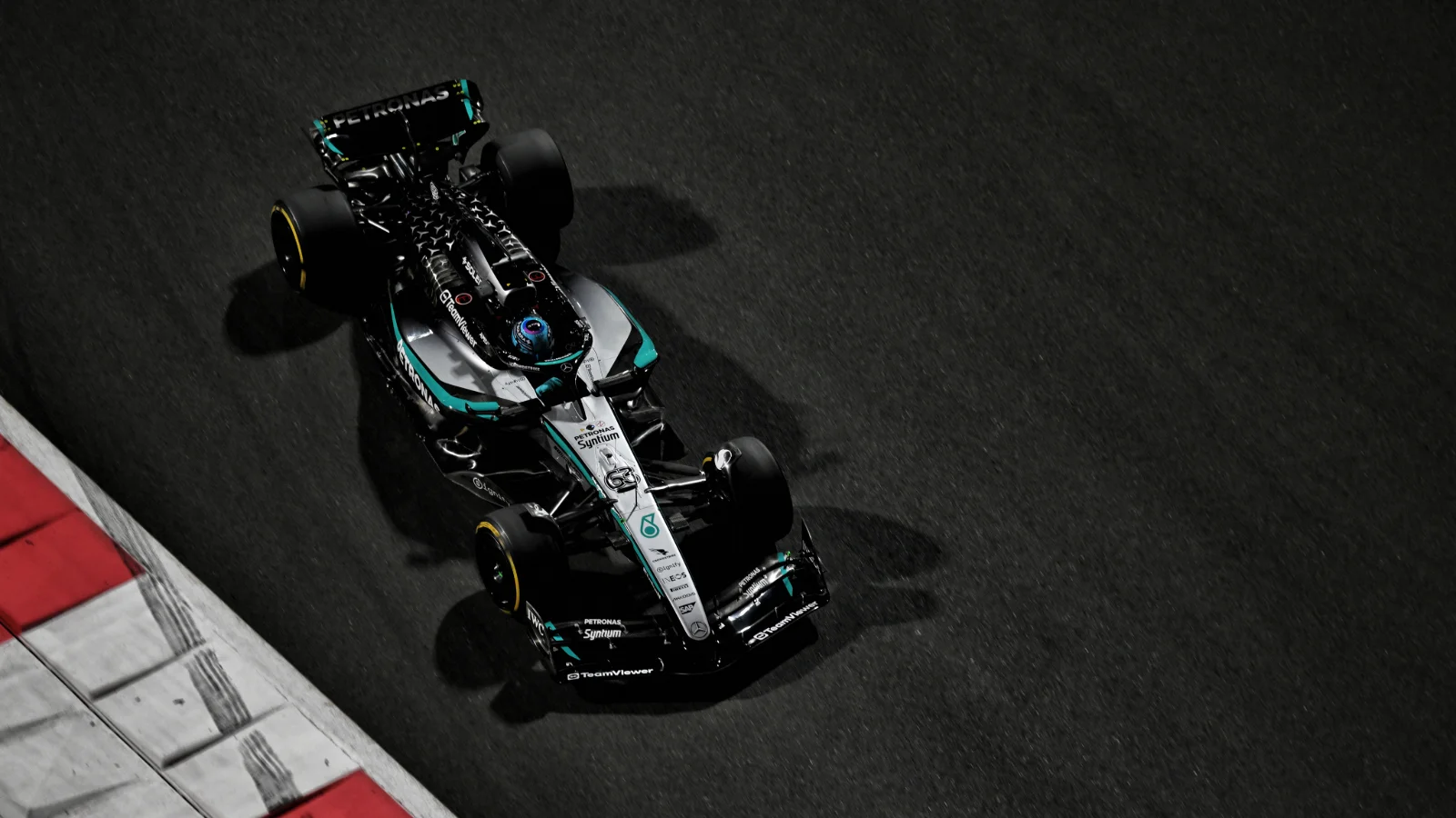 George Russell went fastest in FP3 for the F1 Abu Dhabi GP