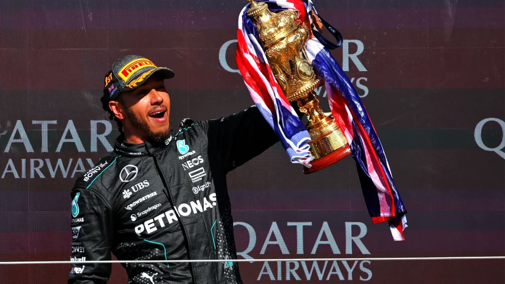 Le retour de Lewis Hamilton sur le chemin de la victoire à Silverstone a été l'un des moments de l'année de la Motorsport Week.