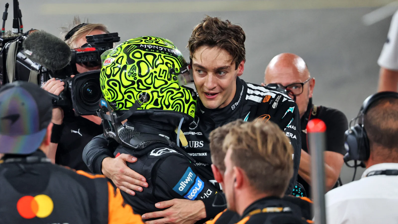 George Russell is not envious of Lando Norris
