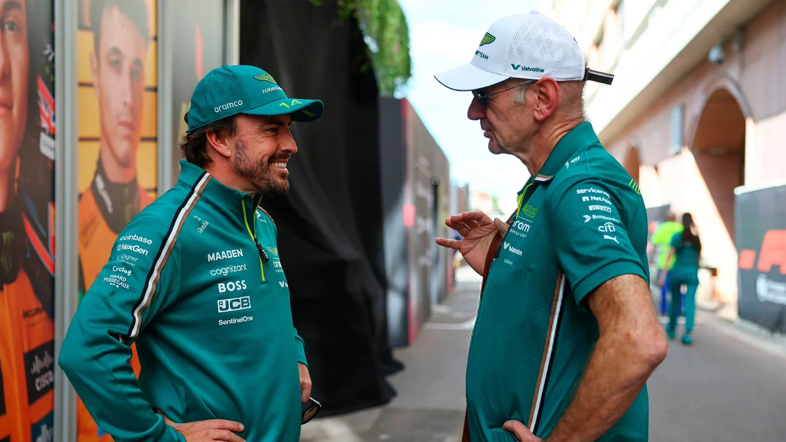 Fernando Alonso has been given the chance to work with Adrian Newey for the first time in his career