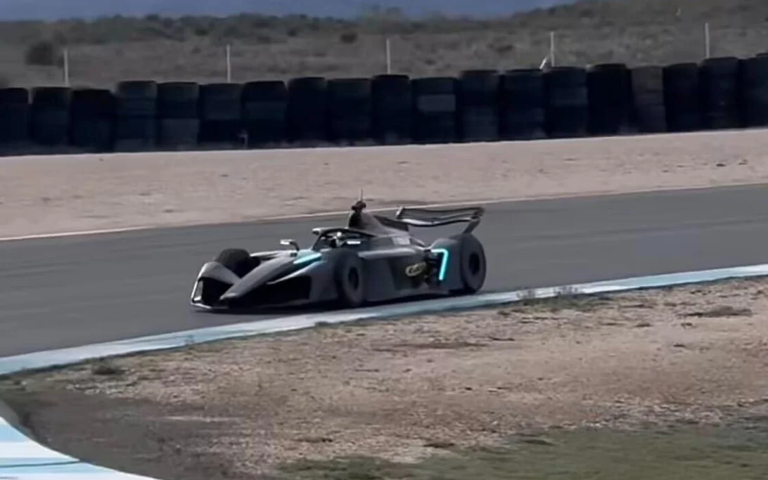 Lucas Di Grassi racked up over 70 laps during a test of the GEN4 car