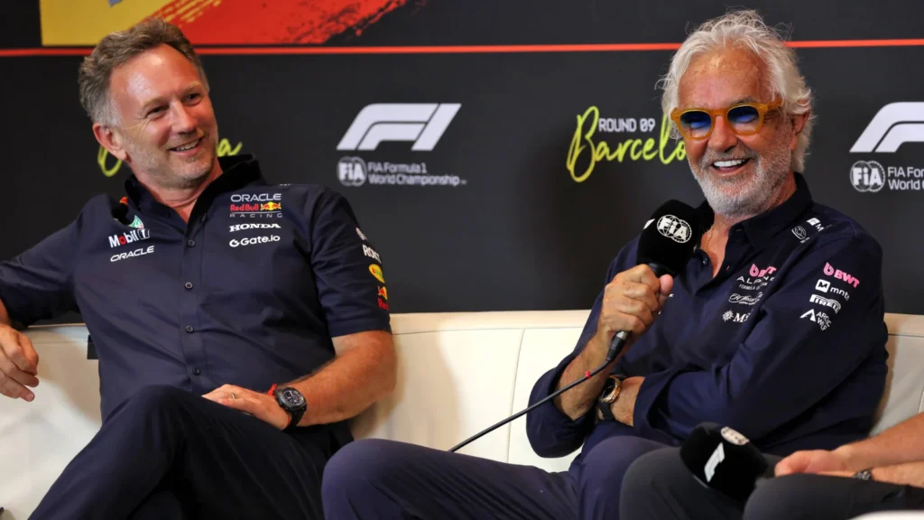 Christian Horner est un ami proche de Flavio Briatore