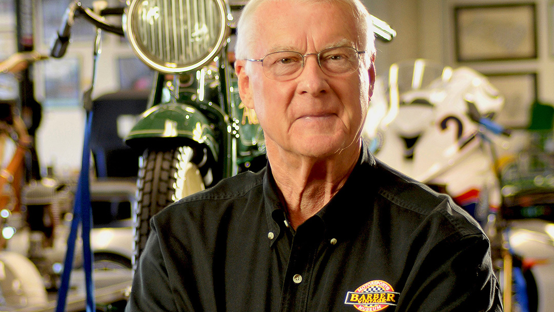 George Barber was 85 years old. Photo: Barber Vintage Motorsports Museum
