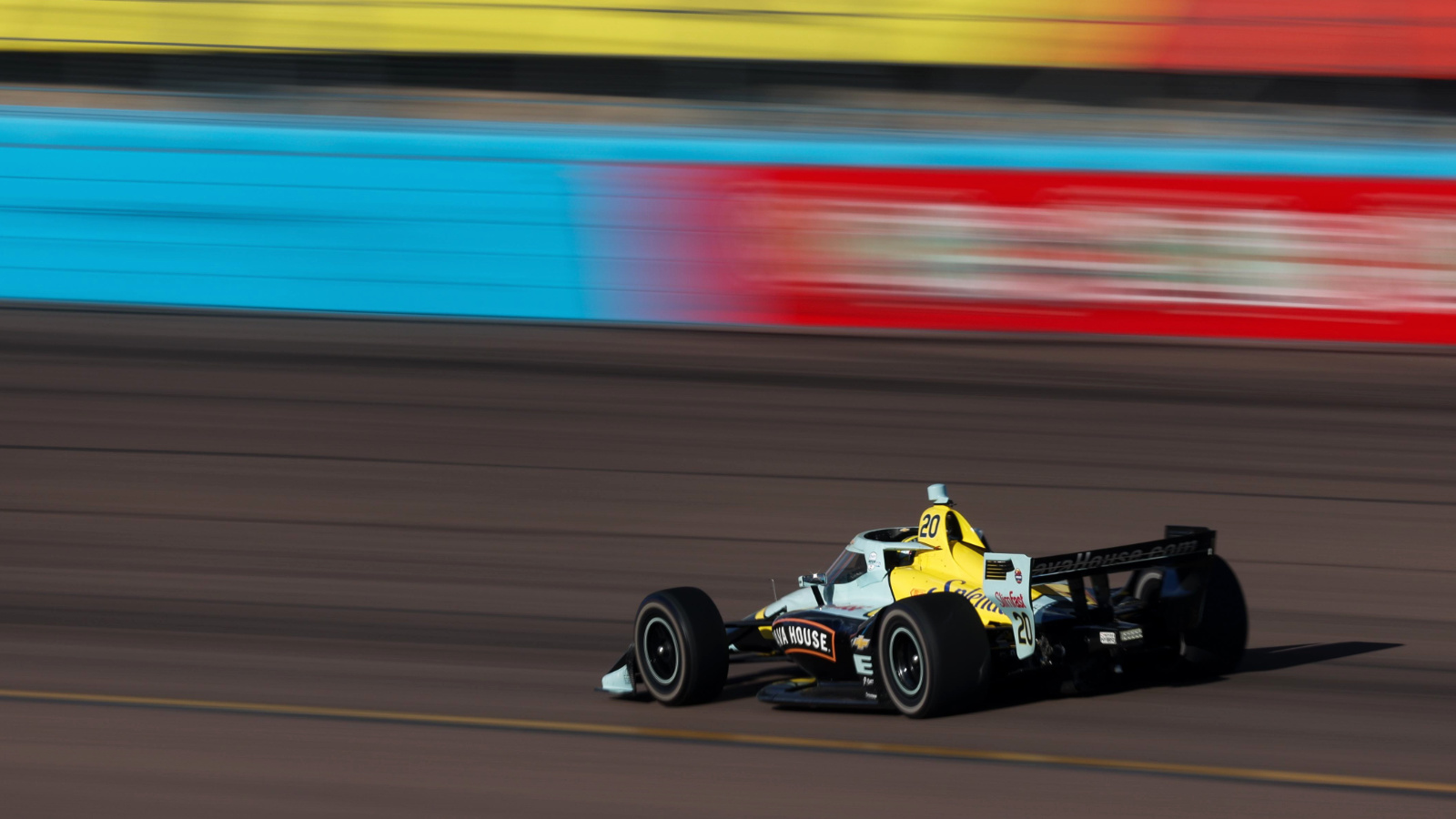 Rossi set the fastest time in both the morning and afternoon sessions on Wednesday. Photo: IndyCar - Chris Owens