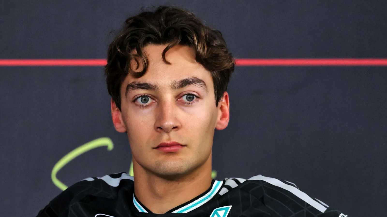 George Russell has identified an anomaly to the Mercedes W17