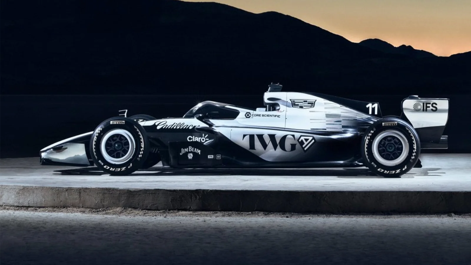 Cadillac F1 team livery launch