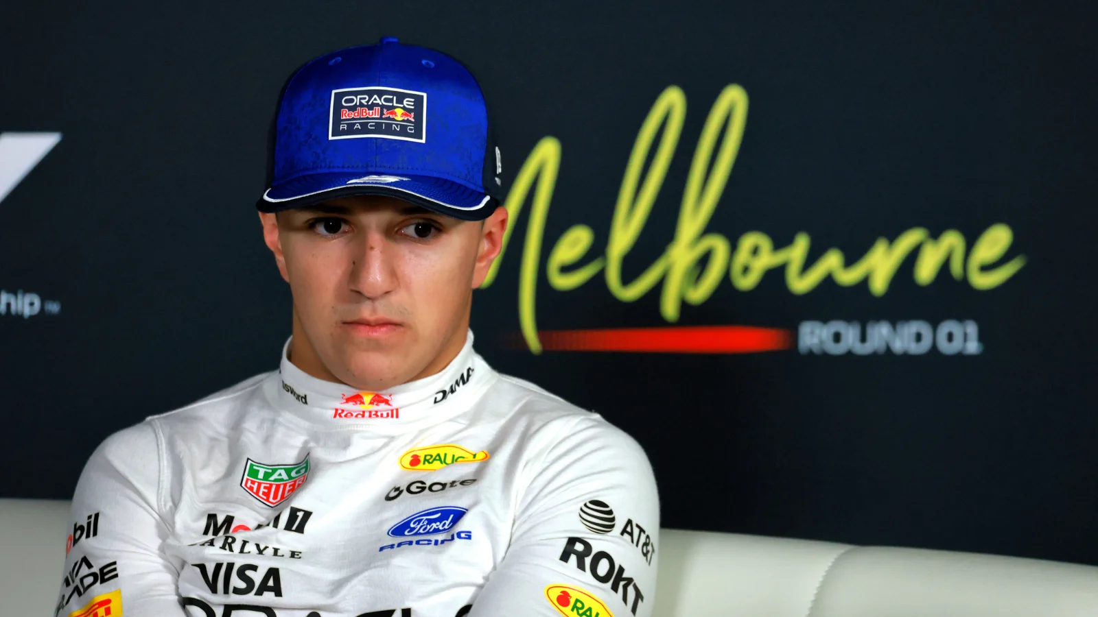 Isack Hadjar enjoyed a competitive maiden qualifying for Red Bull in Melbourne