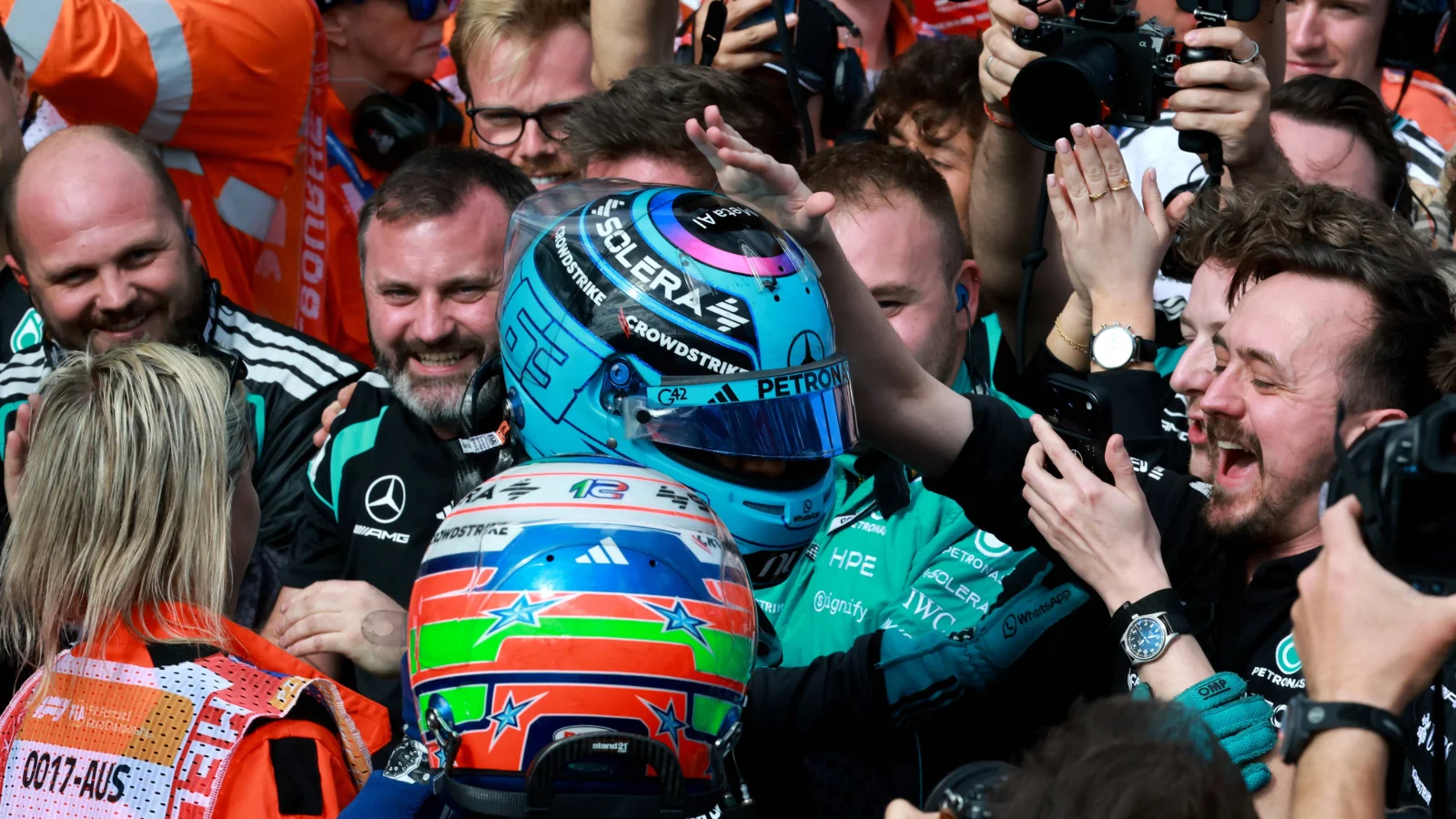 Mercedes stun their engine customers with their performance at the 2026 Australian GP