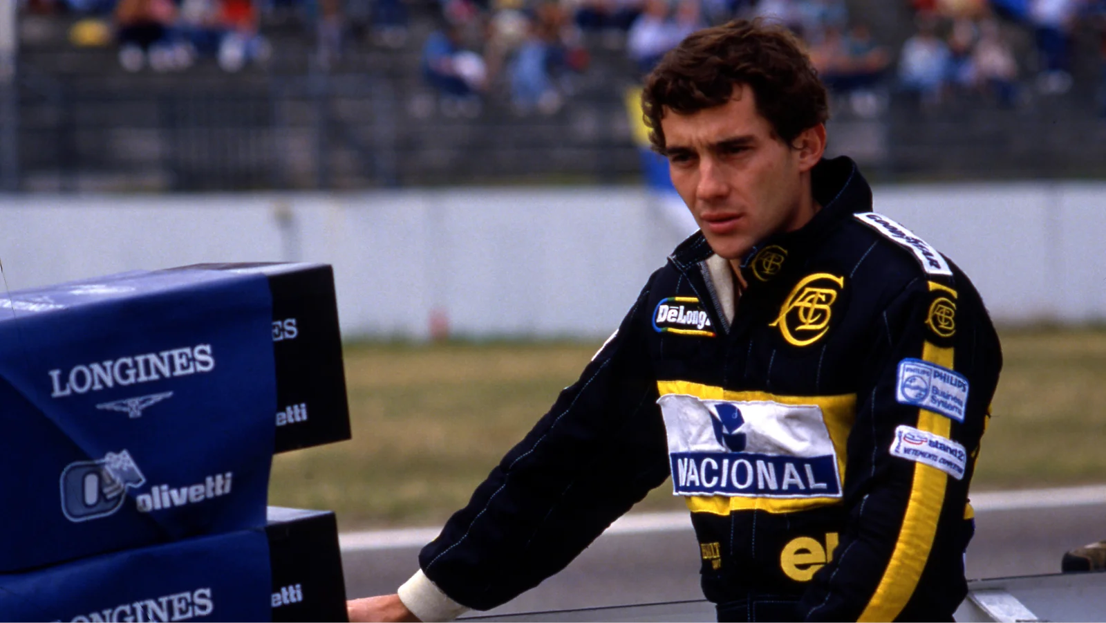 Ayrton Senna raced for Lotus between 1985 and 1987