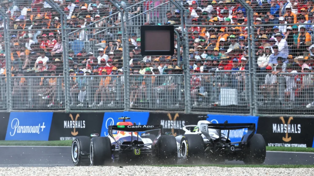 Sergio Perez a repris sa rivalité avec Liam Lawson