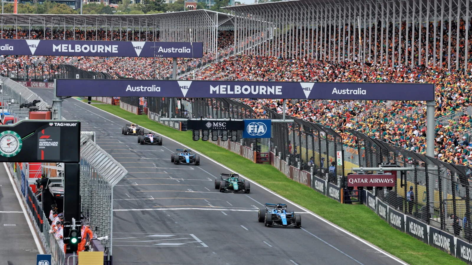 The F1 season opener in Australia saw drivers complain about the new regulations