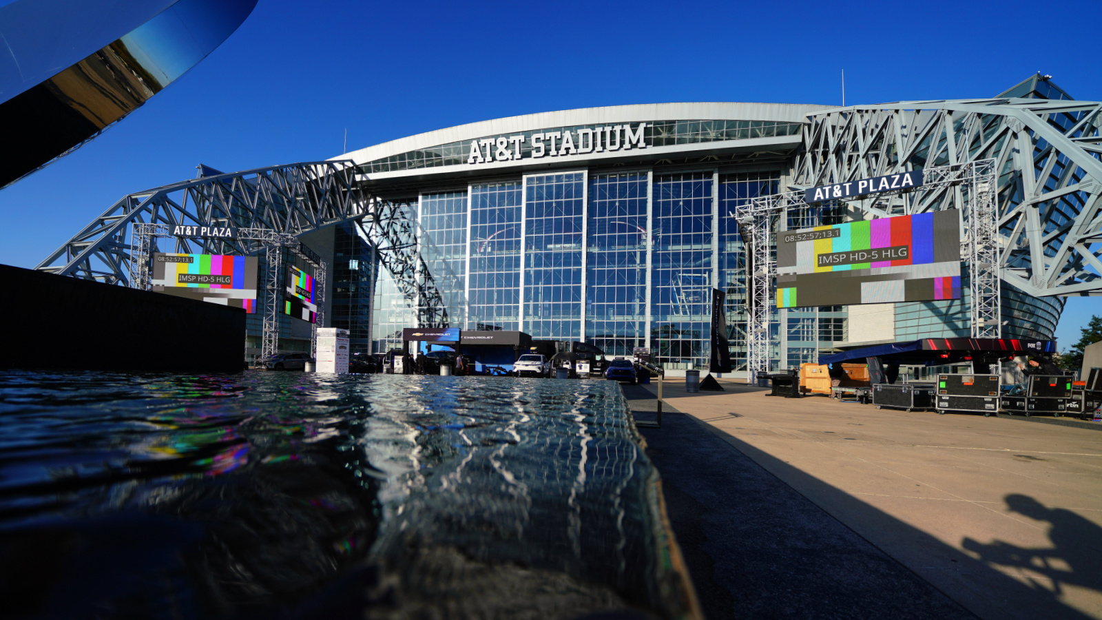 The event takes place in the shadow of AT&T Stadium, home of the Dallas Cowboys. Photo: Kevin Dejewski