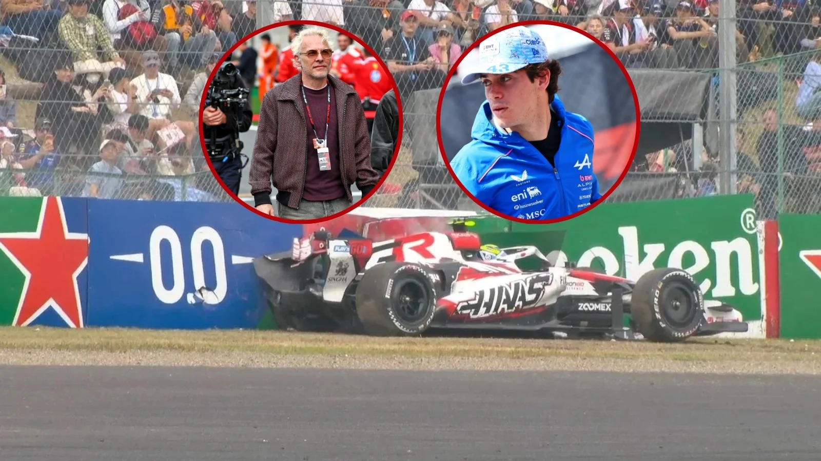 Franco Colapinto has been handed responsibility for the Oliver Bearman shunt by Jacques Villeneuve