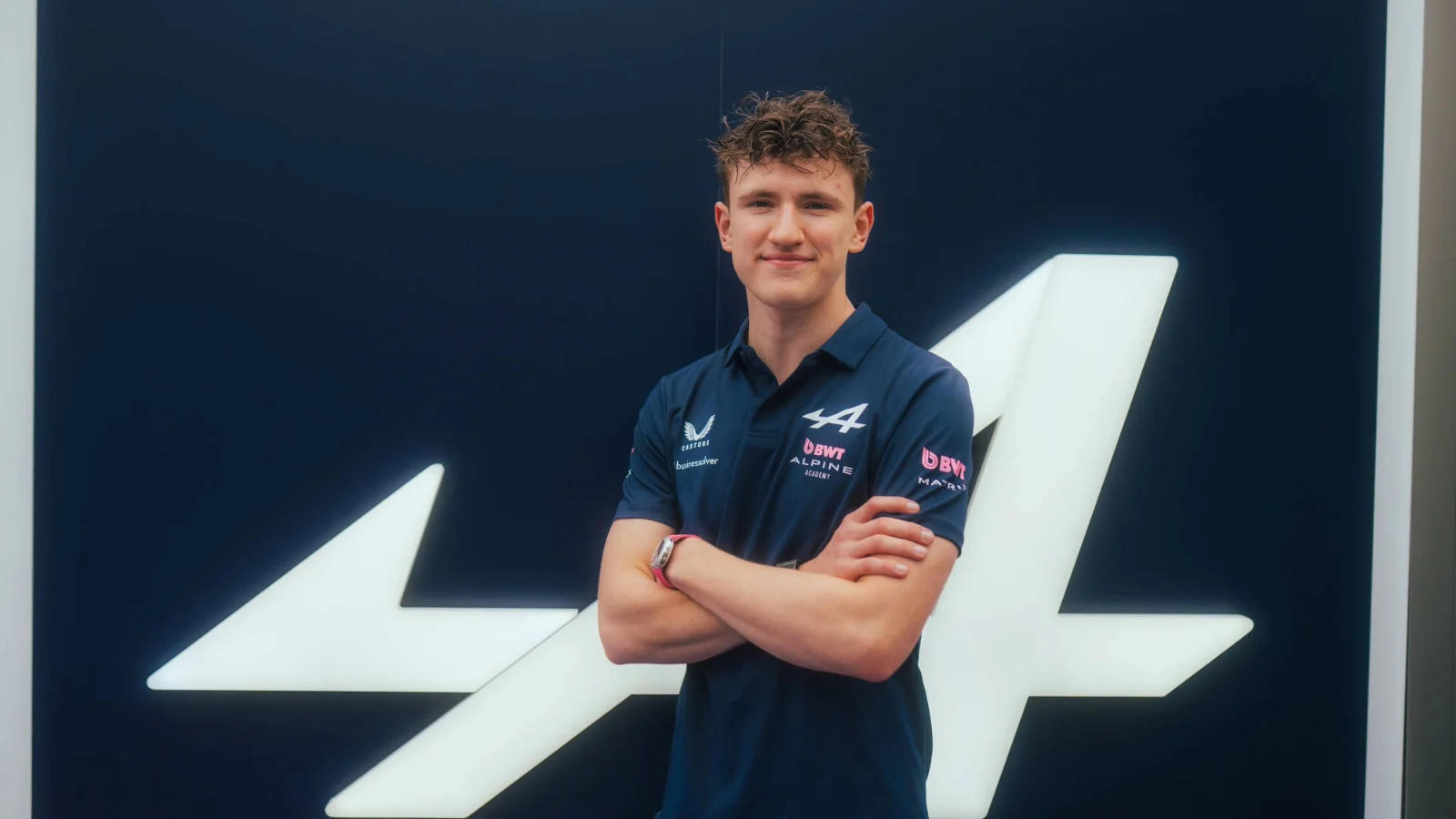 Alex Dunne has been confirmed as an Alpine Academy driver