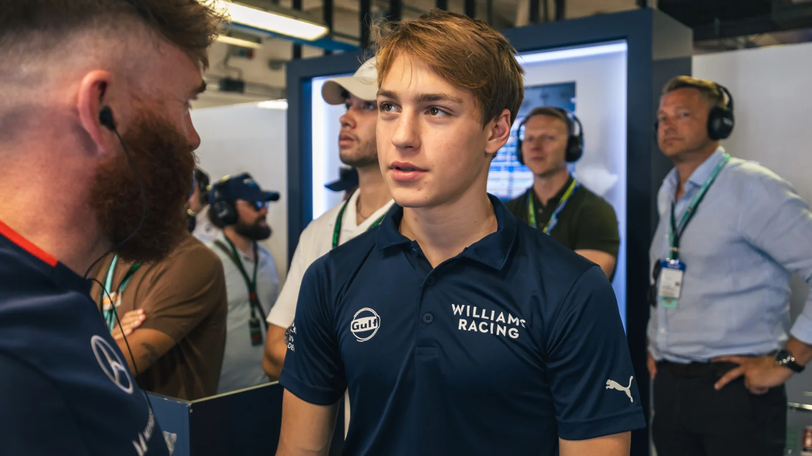 Oleksandr Bondarev (UKR) Williams Racing Academy Driver. 31.08.2024. Formula 1 World Championship, Rd 16, Italian Grand Prix, Monza, Italy, Qualifying Day.